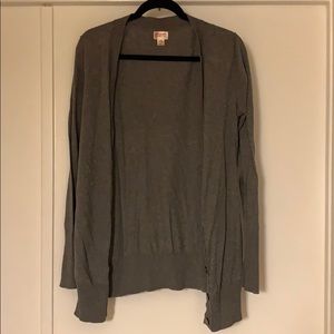 Grey cardigan